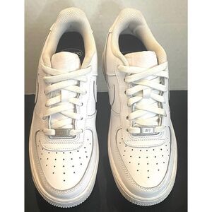 Nike Air Force 1 Low White DH 2920-111 Sneakers Triple White Size 7Y WMS 8.5